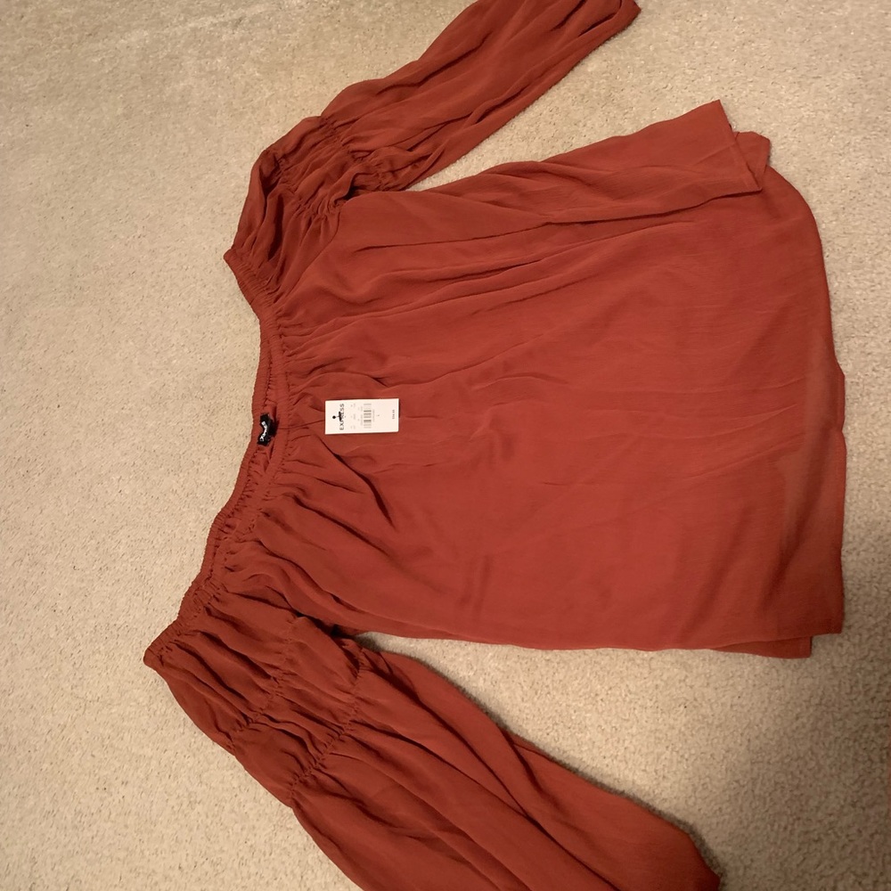 Express off the shoulder blouse